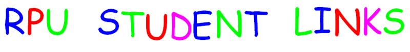 RPU Student Links Logo