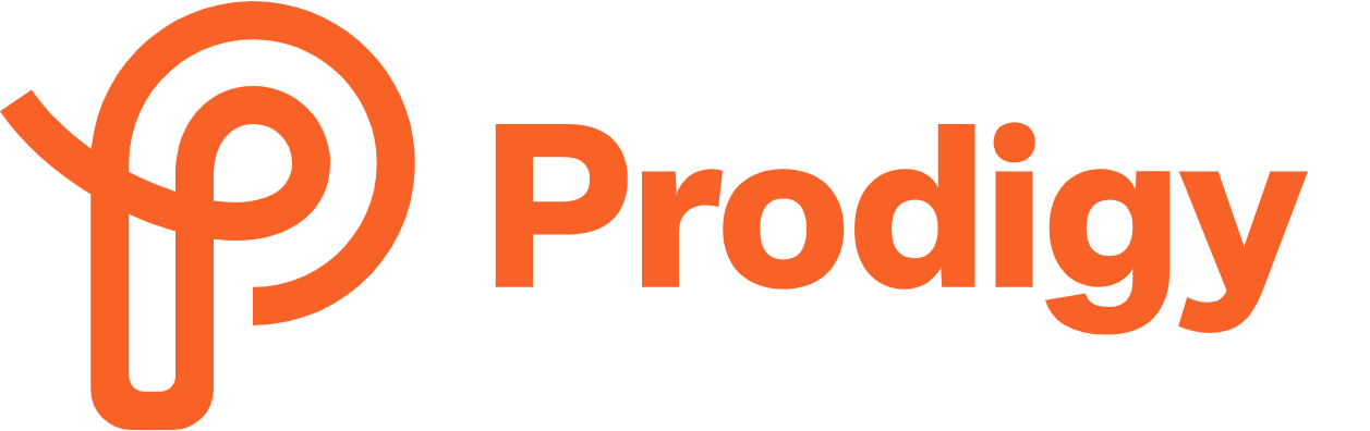A company logo reading "Prodigy"